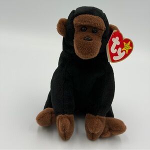 TY Beanie Baby Vintage - CONGO the Gorilla (5.5 inch) - Stuffed Animal Toy Used